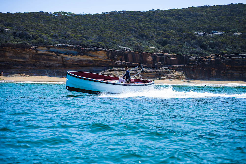 Lekker Boat in action